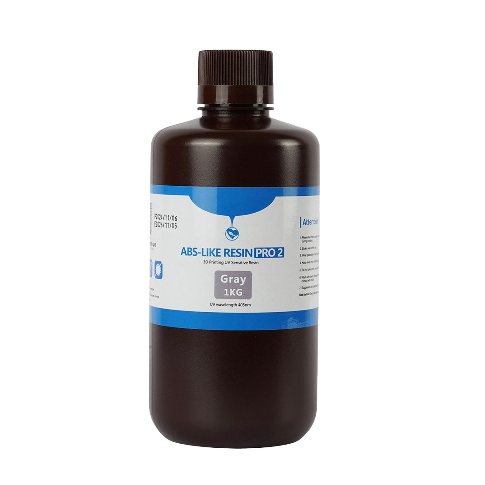 Resina resistente, resina per stampante 3D Resina fotosensibile resistente | Resina fotopolimerica, resina per stampante ad alta precisione, basso odore, liquido per stampa 3D pe