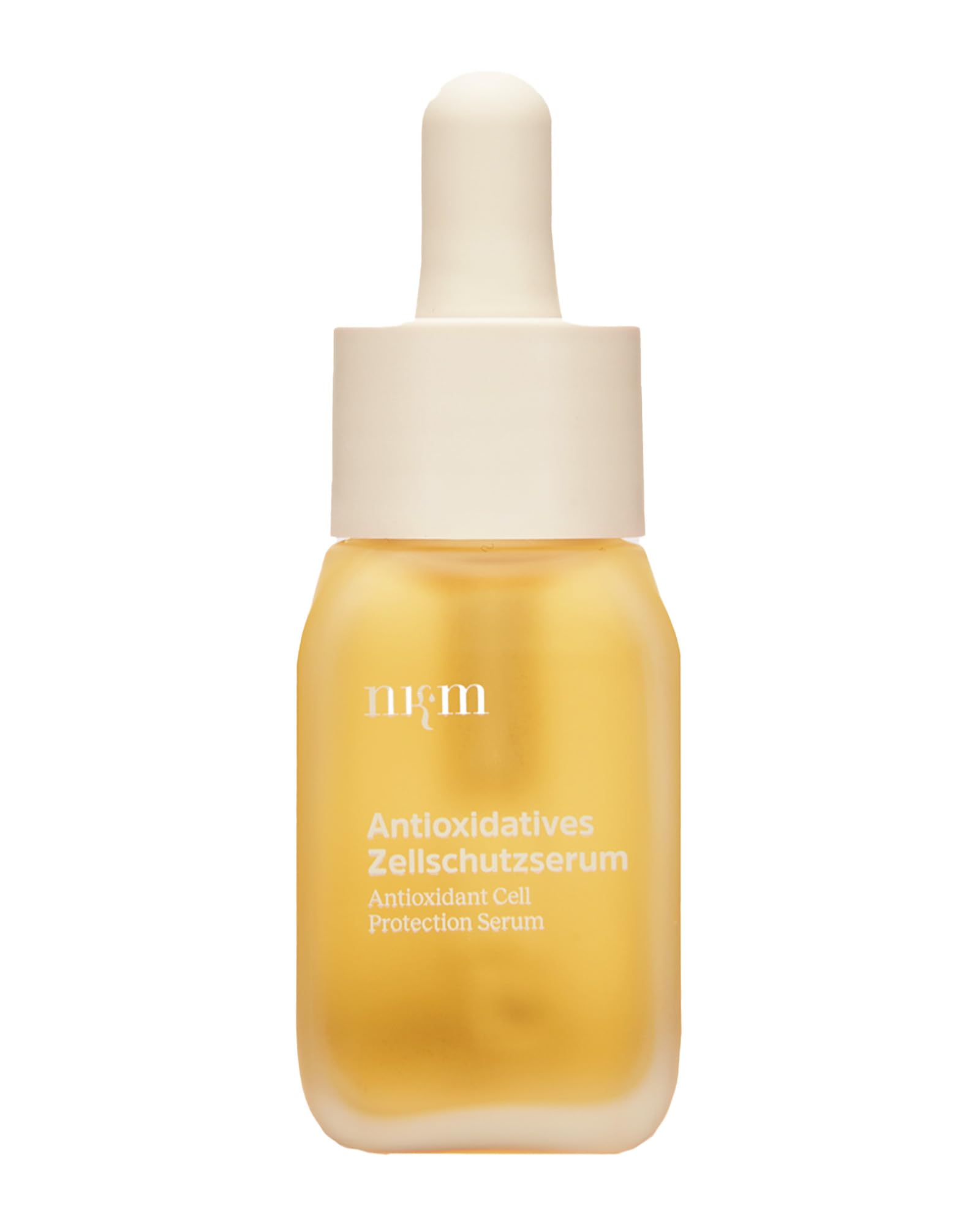 nkm Naturkosmetik München Antioxidatives Zellschutzserum - 30 ml - Gesichtsserum mit Vitamin C-Derivat - Schützend - Vegan - Für alle Hauttypen - Dermatologisch Getestet