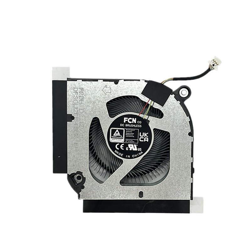 Ventola di Raffreddamento for CPU Portatile Adatta for Acer Nitro 5 N22C1 AN515-58 N20C11 PH317-55 AN515-46 AN515-58-51R3 Pad Facili da Riparare(GPU Fan)
