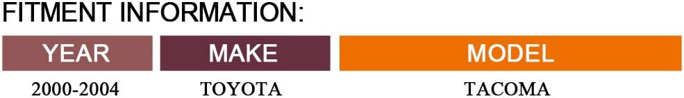 DRIVESTAR UF323 Ignition Coil Pack Compatible for 2000 2001 2002 2003 2004 Tacoma 2.4L 2000 2001 2002 2003 Tacoma 2.7L C1305 5C1304 E353 52-1690 IC453 UF-323