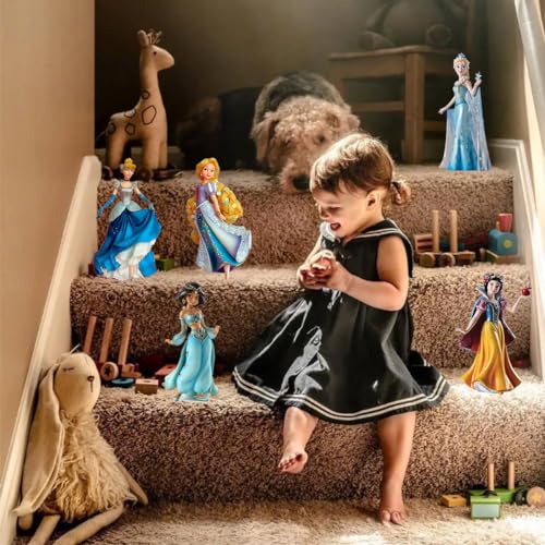 Doyomtoy Prinzessinnenfiguren, Kuchendekoration, Innenraumdekoration, Autodekoration, Geschenke für Kinder und Erwachsene, Sammlerstücke…