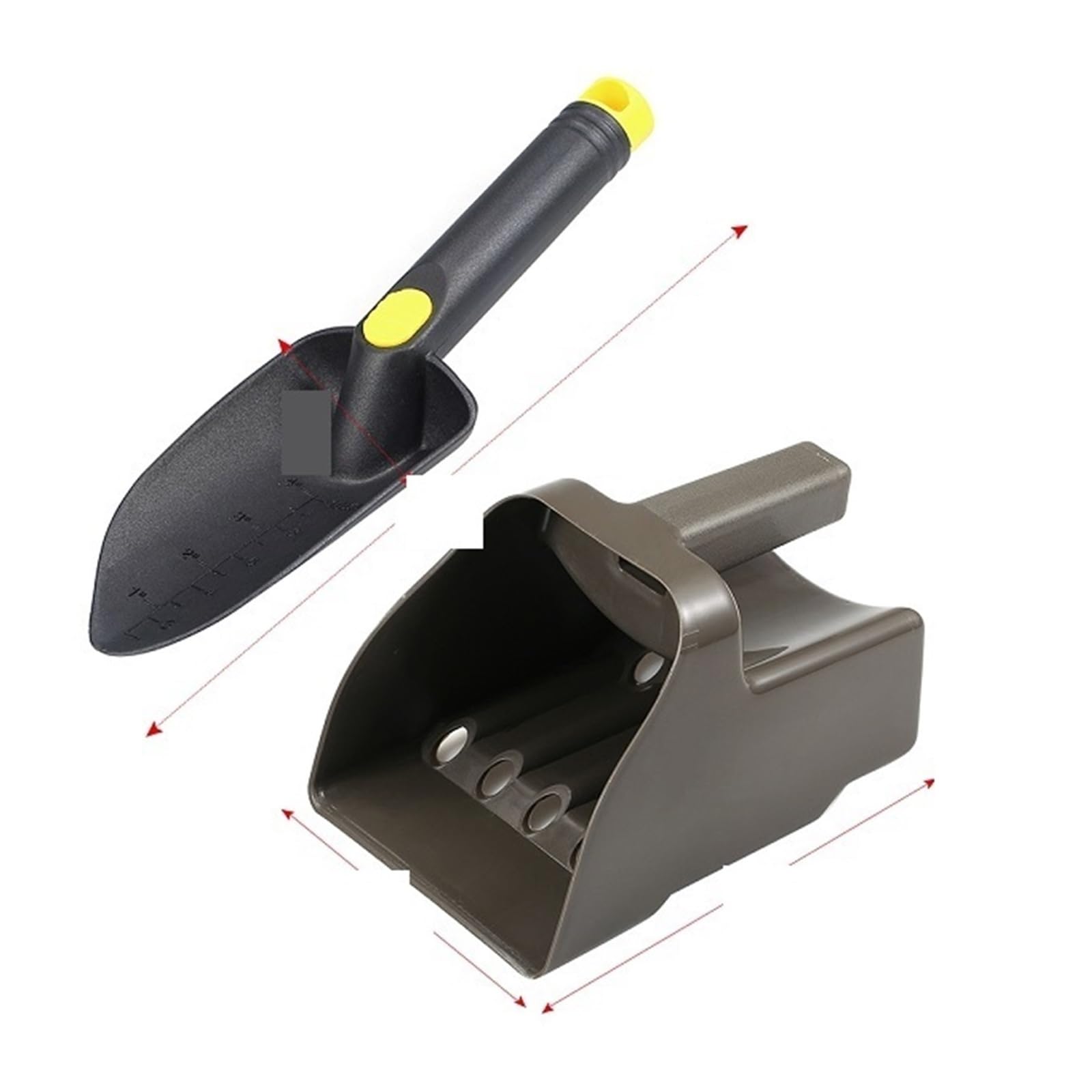 Wykrywacz metalu, MD1008A Metalowy wykrywacz złota Pinpointer Ręczny złoty skarb Podziemny metali Tracker Seeker Finder dla dorosłych i dzieci(Without Shovel)