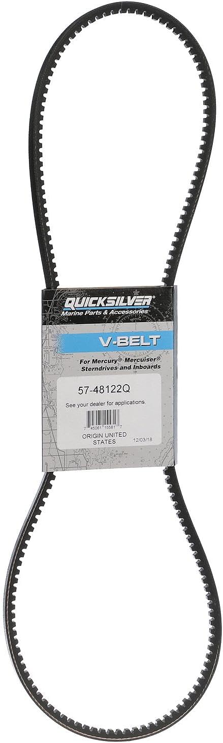 Quicksilver 48122Q V-Belt 48" for Select MerCruiser Stern Drive and Inboard Engines