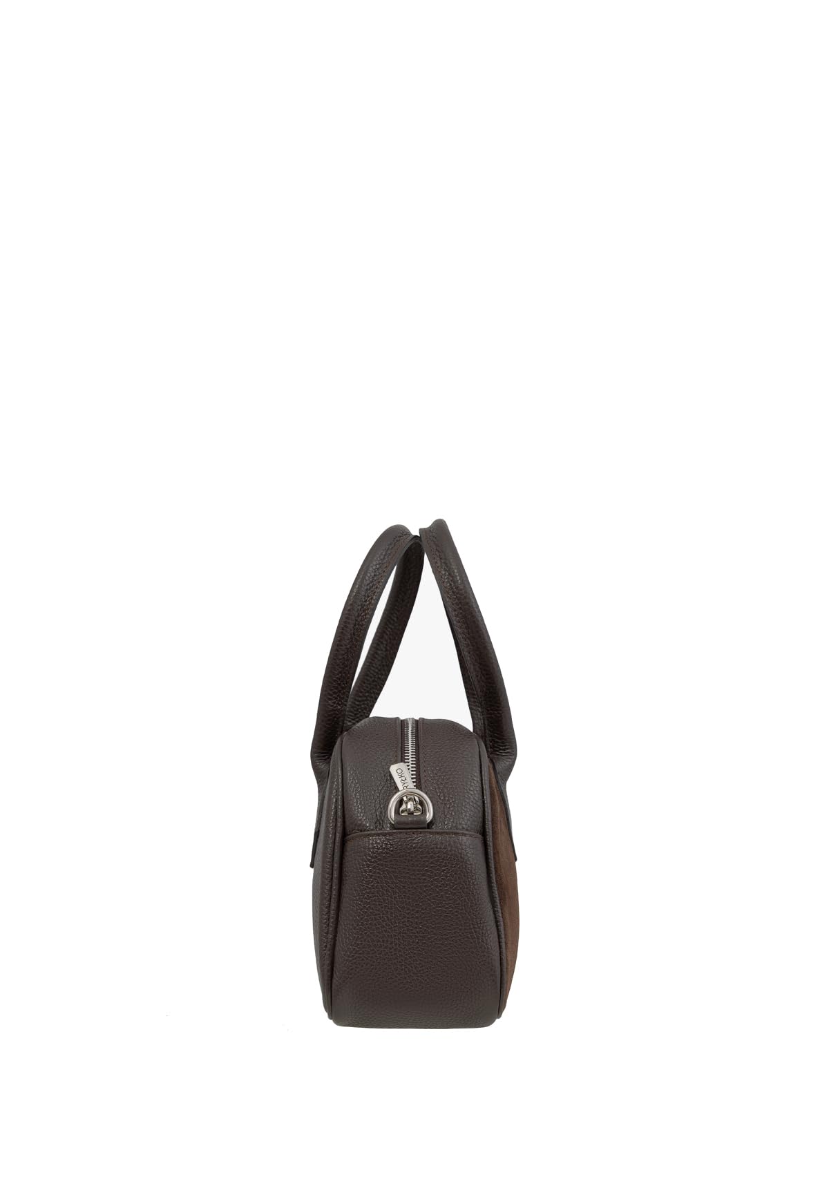 RYLKO damska torebka typu bowling Crossbody, brązowa