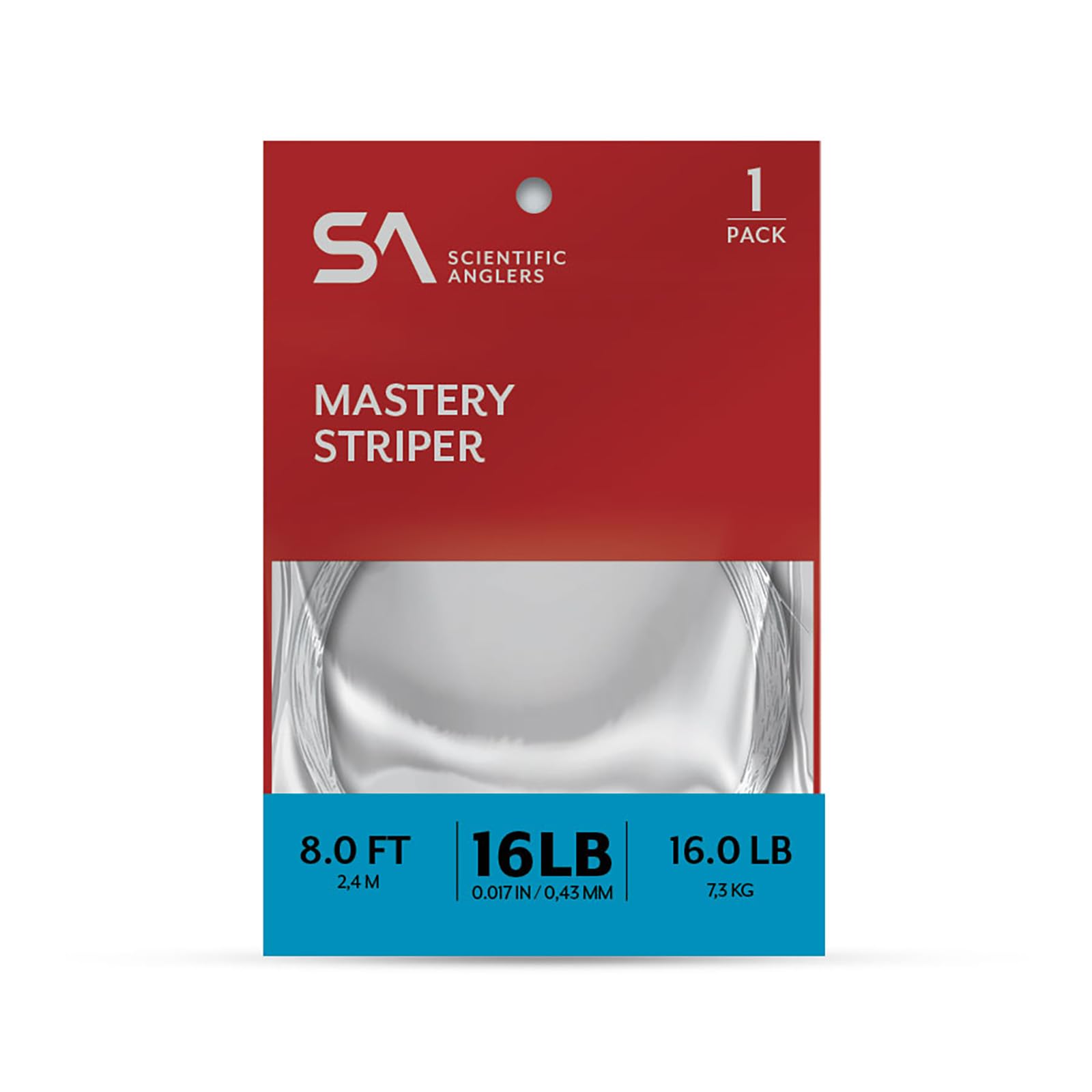 SA Mastery Saltwater Fly Fishing Tapered Leader 3 Pack