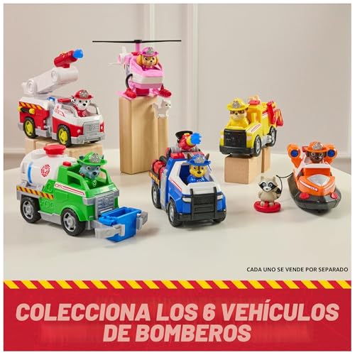Miniatura 6 de Paw Patrol Patrulla Canina Vehículo Figura Chase Fire Rescue Mission Bomberos Coche Figuras Coleccionables 2 Proyectiles Patrulla Canina De Juguete Coche Infantil Juguete Infantil De 3