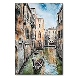 Postereck - 1566 - Zeichnung Venedig, Italien Boot Gondel 