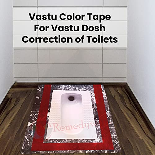 Image of REMEDYWALA Vastu Red Color Floor Tape (3.25 Inch Wide) (20 Meter long)