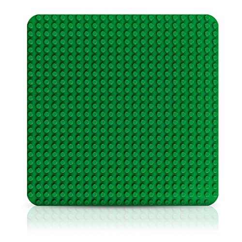 Image of LEGO DUPLO Green Building Plate 10980 Build-and-Display Baseplate Toy for Preschoolers Aged 18 Months and up