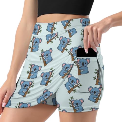 2026 Women's Breathable Koala Skort Skirt Anti-Chafing