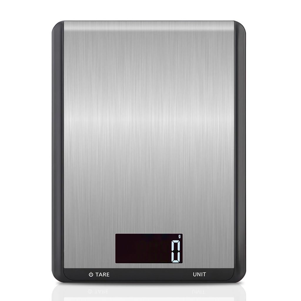 JFDBGU Balances électroniques, balances de Cuisine domestiques, Petites balances électroniques, appareils de Pesage des Aliments(Svart)