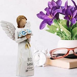 AUKEST Nana Gifts - Gifts for Nana, Nana Birthday Gifts, Mothers Day Birthday Gifts for Grandma, Best Nana Ever Gifts,Grandma Birthday Gifts - Sculpted Hand-Painted Figure AUKEST Nana Gifts Gifts for Nana Nana Birthday Gifts Mothers Day Birthday Gifts for Grandma Best Nana Ever GiftsGrandma Birthday Gifts Sculpted Hand Painted Figure