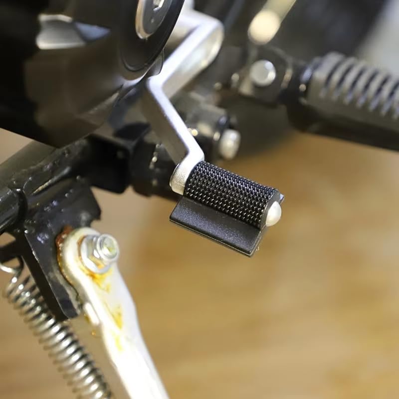 1x Gommino Coprileva Cambio per Fantic Caballero Flat Track125 250 500 Rally/Scrambler 500, Protezione Pedale Selettore Antiscivolo Salvascarpe Accessori Moto in Gomma,Black