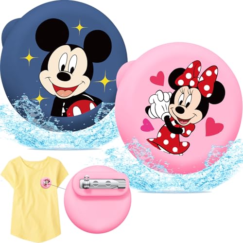Waterproof for Air tag Holder for Kids - 2 Pack Cute Cartoon Air Tag Hidden Case with Safety Pin for Clothes Luggage Shoes Backpack Toddler Elderly Fully Hidden Airtag Tracker Case for Kids