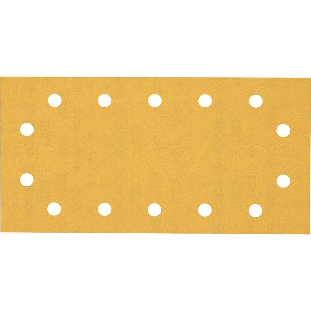 Bosch 50x EXPERT C470 Sandpaper (for Paint on wood, Hardwood, Ø 115x230 mm, Grit 240, Professional Accessory Orbital Sander)