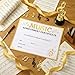 Tenare 100 Pcs Award Certificates Certificate of Achievement Graduation Diploma Certificates of Completion School Teachers to Children Recognition for Award Certificate Supplies(Golden Music)