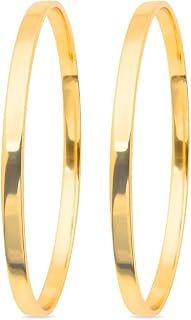ZAVYA 925 Sterling Silver Infinity Rose Gold Plated Women's Bangles | Gift for Wife and Girlfriend |With Authenticity Cert... Price In India