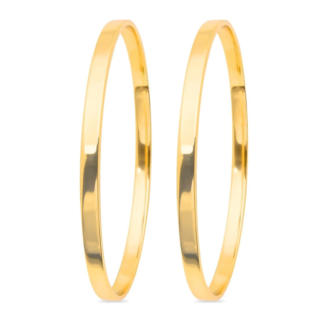 ZAVYA 925 Sterling Silver Infinity Rose Gold Plated Women's Bangles | Gift for Wife and Girlfriend |With Authenticity Cert...
