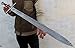 Custom Damascus Steel Sword - 37