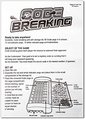 Montessori Mastermind Game Code Breaking Toys Strategy Board Game Funny Parent-Child Interactive Family Games for Kids and Adults 4 51e5KTwL5OL. AC