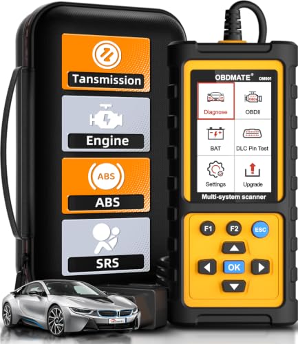 OBDMATE OBD2 Scanner with ABS SRS Transmission, Reset Fault...