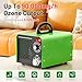 Ozone Generator 90,000mg, 3-Level Ozone Adjustment and Triple-Layer Ozone Output Board–Ozone Machine for Areas Up to 5,500 sq. ft,Ozone Odor Eliminator for Home, Cars, Rooms, Smoke, and Pet (Green)