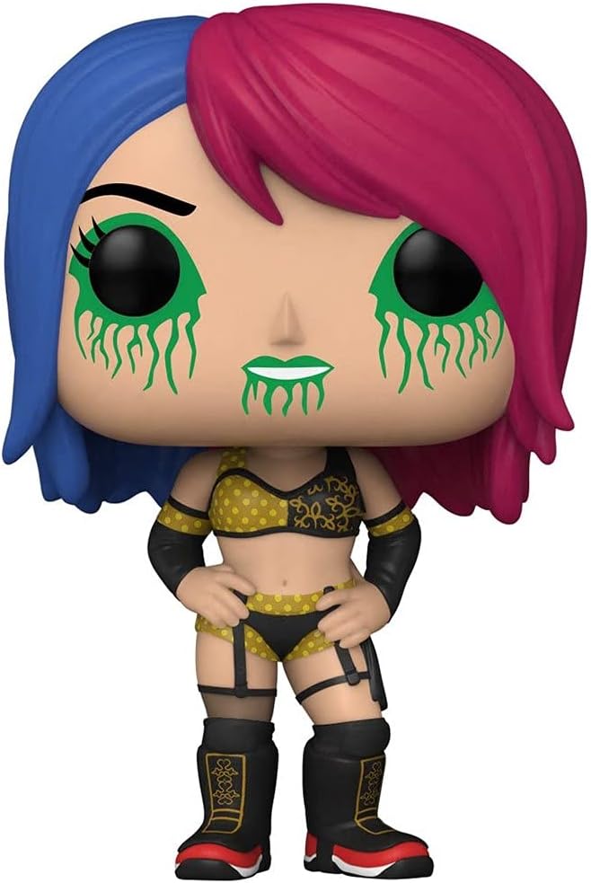 POP WWE: Asuka (BK/GR) Funko Vinyl Figure (Bundled with Compatible Box Protector Case)
