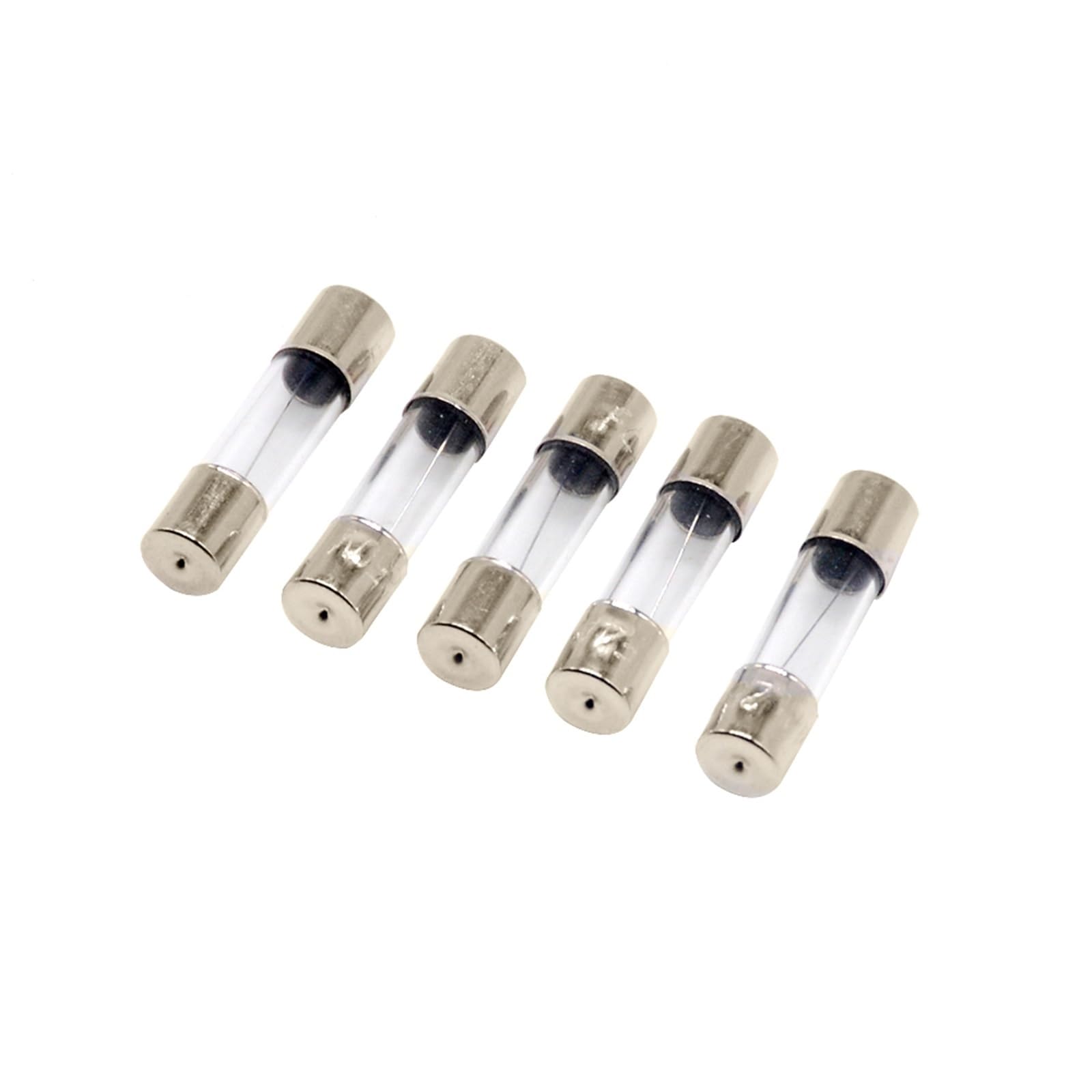 Schnelles Sicherungsbrennrohr 5 * 20 mm 6 * 30 mm Glassicherungen 250 V 0,5 1 2 3 4 5 6 8 10 15 20 25 30 A AMP-Sicherung(6x30mm-100pcs,20A)