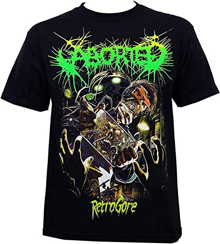 IBDRY Aborted Surgical Abomination T-Shirt Black Graphic Unisex Tee Shirt L