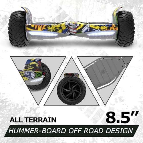 GeekMe Hoverboard 8,5 Zoll Hoverboard (Bunt) - 3