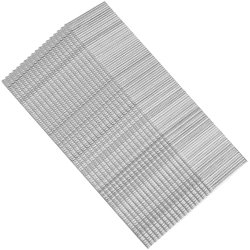 Agrafes acier inoxydable durables pour travaux de finition de menuiserie