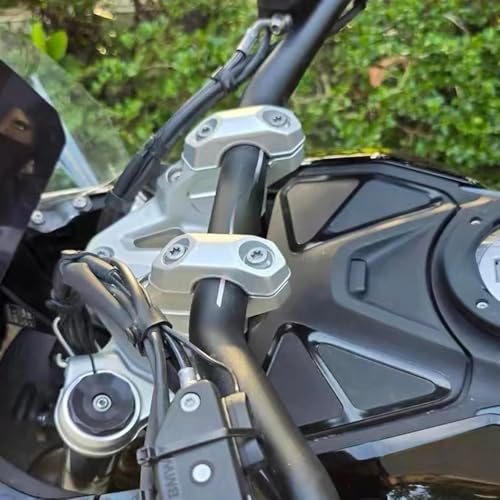 Moto riser guidon R1300GS fixations pour corriger la posture de conduite - 3