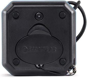 ECOXGEAR EcoPebble Lite GDI-EXPLT502 Rugged Waterproof Floating Portable Bluetooth Wireless 5-Watt Mini Smart Speaker (Blue)