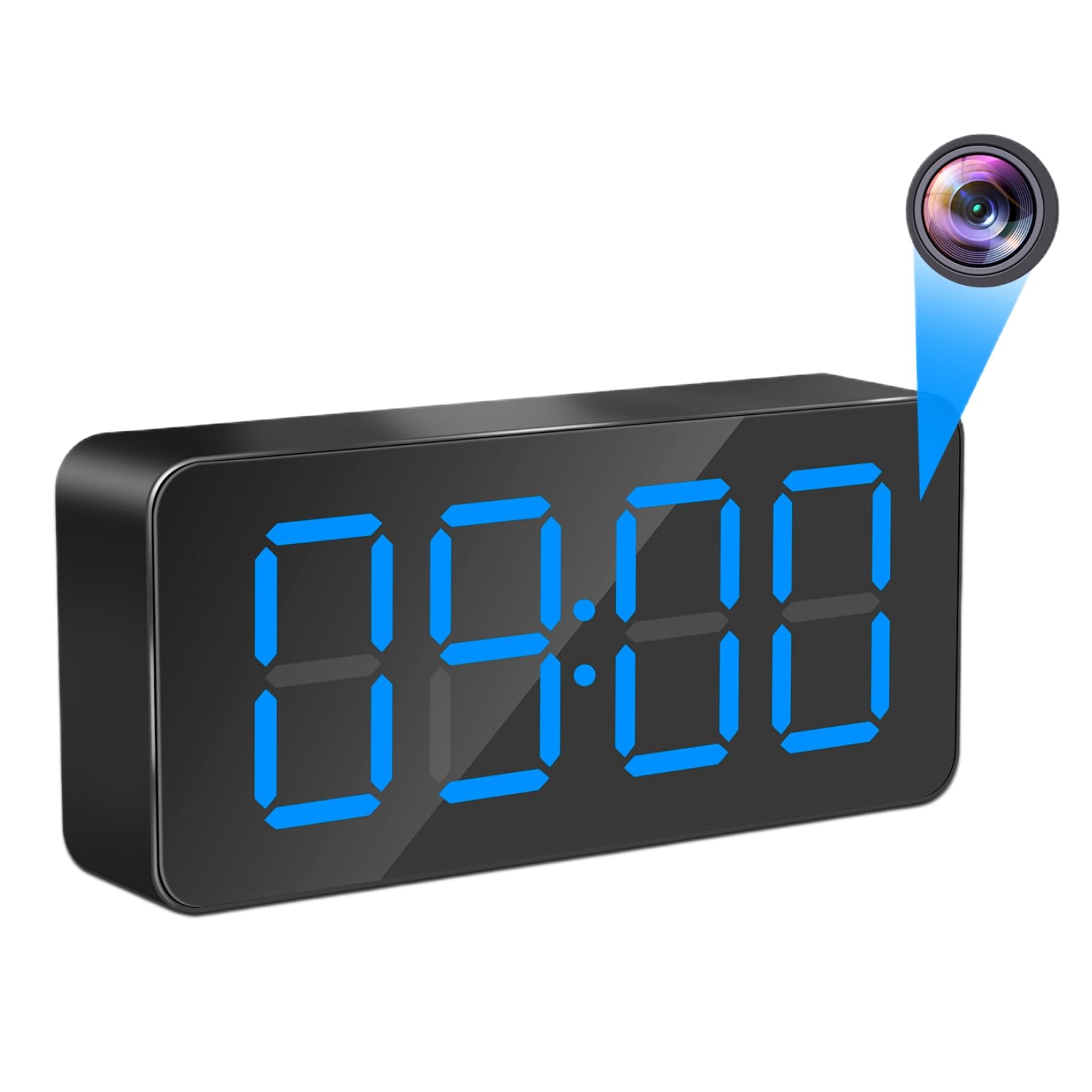 Amazon.co.jp: 小型カメラ WiFi 隠しカメラ 置き時計型 スパイカメラ