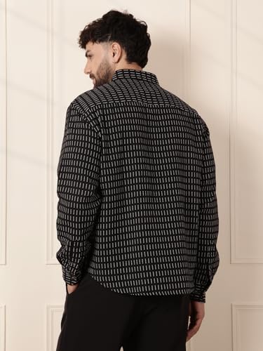 Image of WROGN Men's 100% Cotton Shirt | Solid Style | Slim Fit