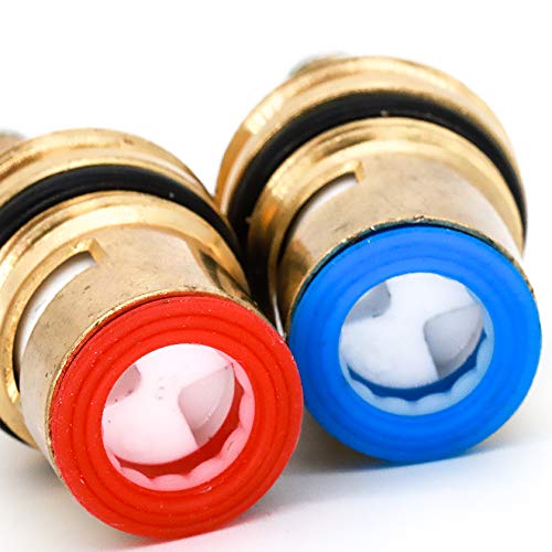 Messing 1/2 Keramik-Oberteile Ventiloberteil 90° armaturen für Zweigriffarmaturen Ventile Set