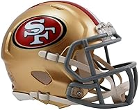 Riddell NFL Speed Mini Helmet with Facemask - Authentic Football Collectible for Autographs & Display