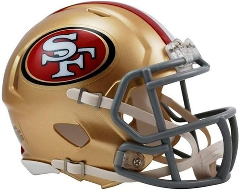 NFL サンフランシスコ・49ers Revolution Speed ミニヘルメット【並行輸入品】