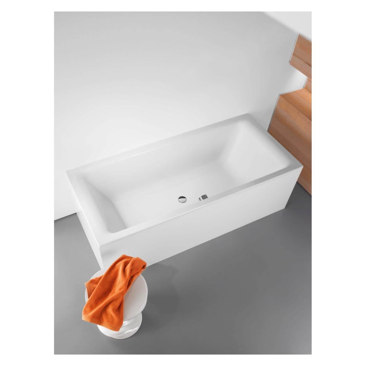 Kaldewei Puro Duo 664 180x80cm, 266400010001, Color: blanco alpino