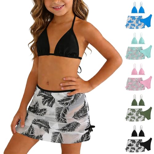 Bikini malla rash guard de dos piezas para playa juvenil 2