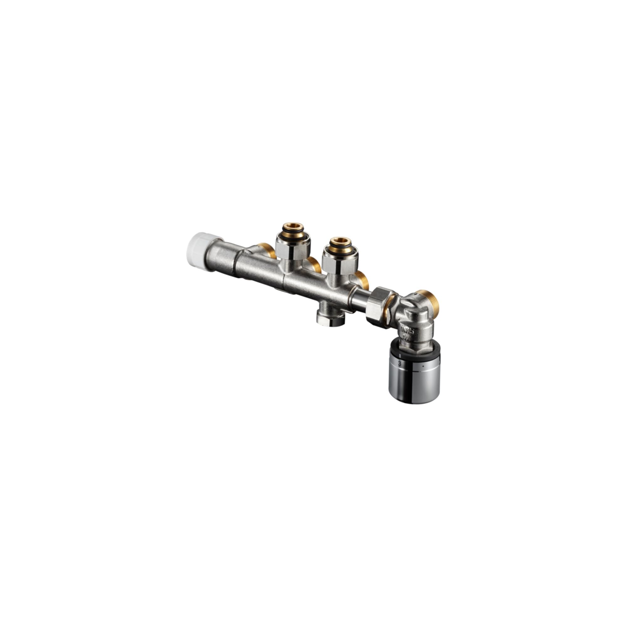 Oventrop Multiblock T-RTL Heizkörper Eck, 3/4" AG