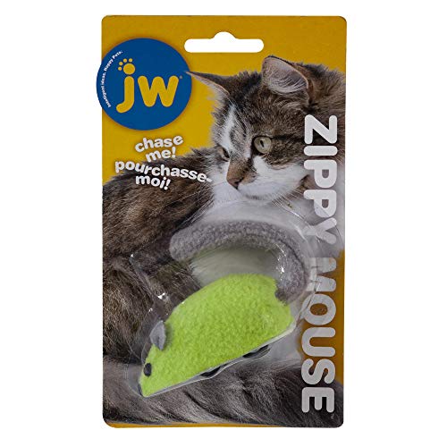 JW Ratón Zippy Cat ideal para mantener activo a tu felino dentro de casa 3