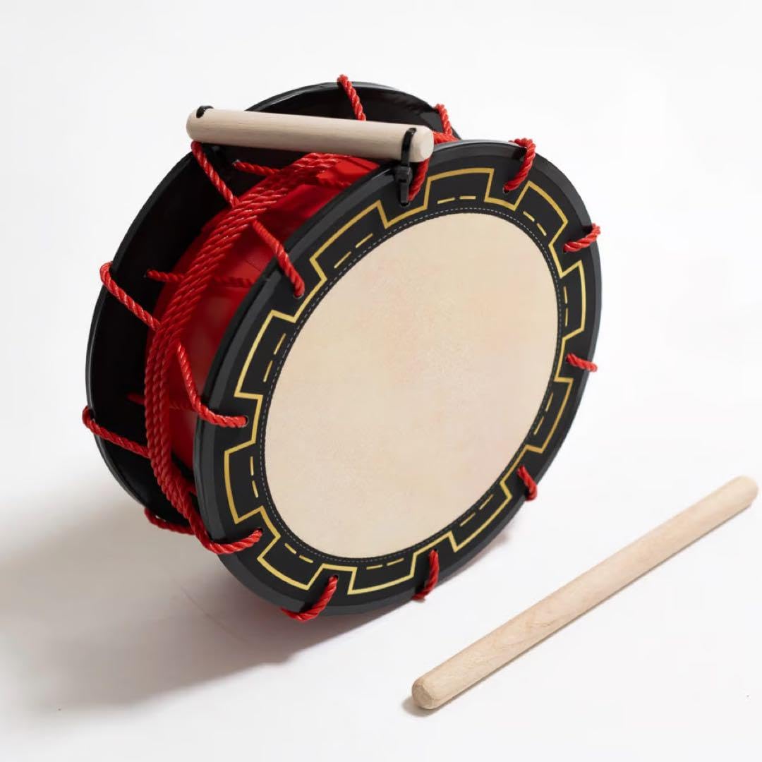 Amazon.co.jp: エイサーキッズ子ども用締め太鼓（バチ付き
