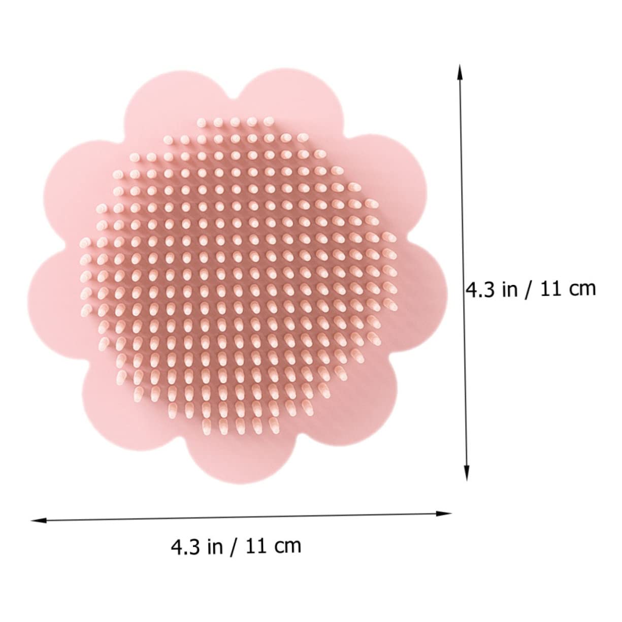 HONMEET Baby Bath Essentials Newborn Kit Bath Brush Silicone Bath Brush Hair-Washing Brush Gentle Cleaning Random