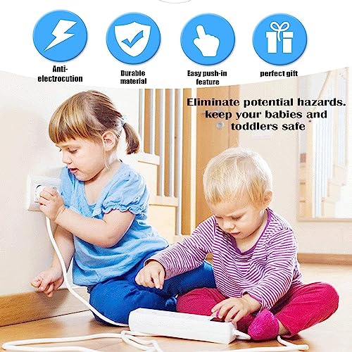 Image of KBS Baby Safety Electric Switch Board Dummy Socket Plug Cover Guards Kids Protection Proofing White Baby Safety Products (KBS-DUMMY-PLUG-24)