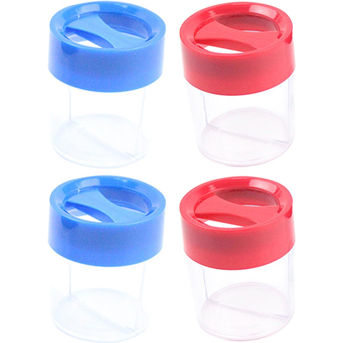 Operitacx 4 Set Porta Graffette Portaoggetti Per Clip Portaoggetti Per Fermagli Magnetico Clip Magnetica Vassoio Organizer Da Scrivania Cassetto Raccoglitori Distributore Di Clip 4 Pezzi * 4