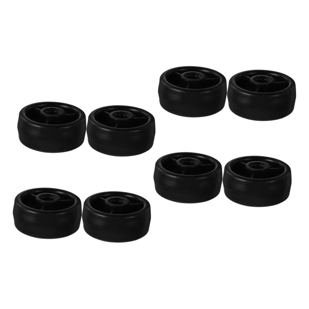 CHILDWEET 8pcs Swivel Replacement for Treadmills Exercise Bikes and Fitness Accessories Wear Resistant High Load Capacity