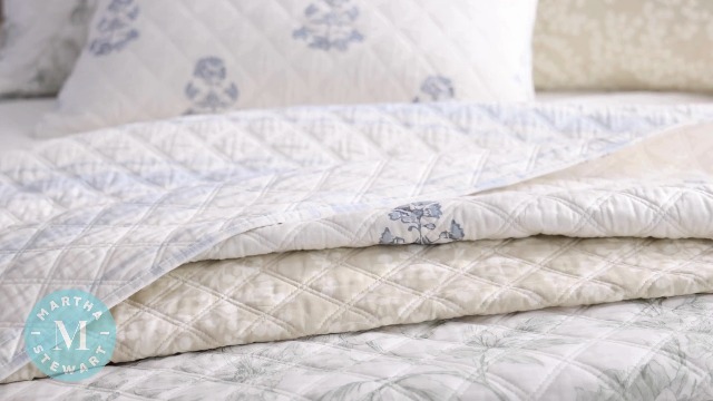 Amazon.com: Martha Stewart - Queen Quilt Set, 100% Cotton