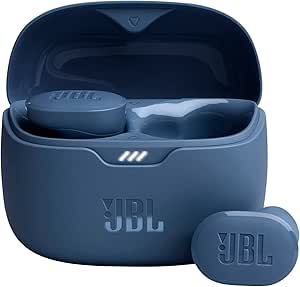 JBL Tune Buds - True Wireless Noise Cancelling Earbuds (Blue), Small, JBLTBUDSBLUAM