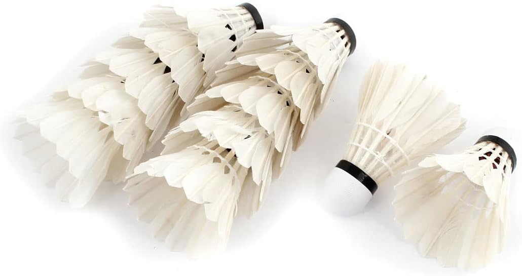 Ruilogod 12 x Faux Feather 200 Power Sports Badminton Shuttlecock (id: 586 6f0 565 df3 e2f